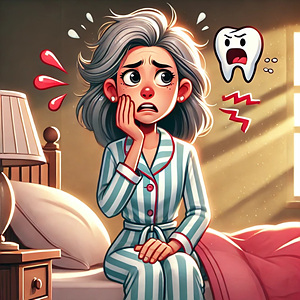 아침에 일어나 가글하면 피가나요